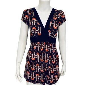 ONE CLOTHING | V-Neck Tie Back Blouse Button Front